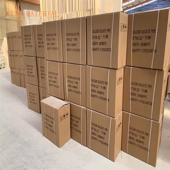 ASTM C610 Pipe Fitting Calcium Silicate Insulation Section for Elbow Tee