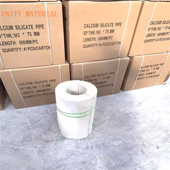 ASTM C610 Pipe Fitting Calcium Silicate Insulation Section for Elbow Tee