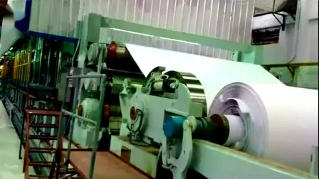 Máquina de papel Máquina bobinadora de rollos de papel de alta velocidad