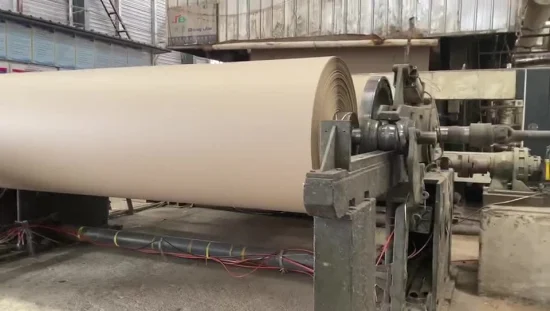 Producto Maquinaria Tablero de embalaje de cartón Fabricación de máquina de papel Kraft de 80 toneladas