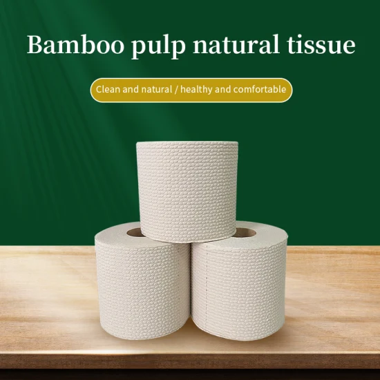 Núcleo de rollo estándar Fabricantes de rollos de papel higiénico personalizados Pulpa de bambú virgen de tejido