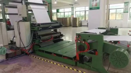 Máquina para hacer libros de ejercicios universitarios Máquina cortadora automática de rollo de papel a producto