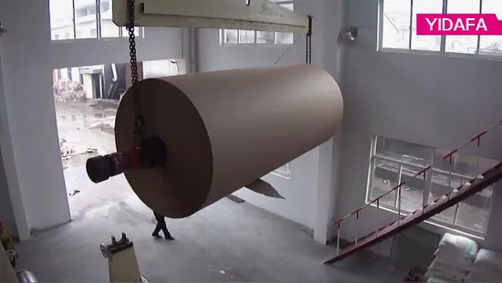 Máquina de procesamiento de fabricación de productos de papel Kraft Liner de bajo precio