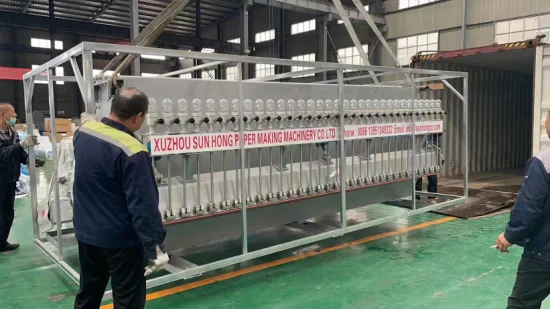 Máquina para fabricar papel Sección de formación de acero inoxidable de alta calidad Colchón de aire de alta eficiencia/hidráulica/caja de entrada de tipo abierto